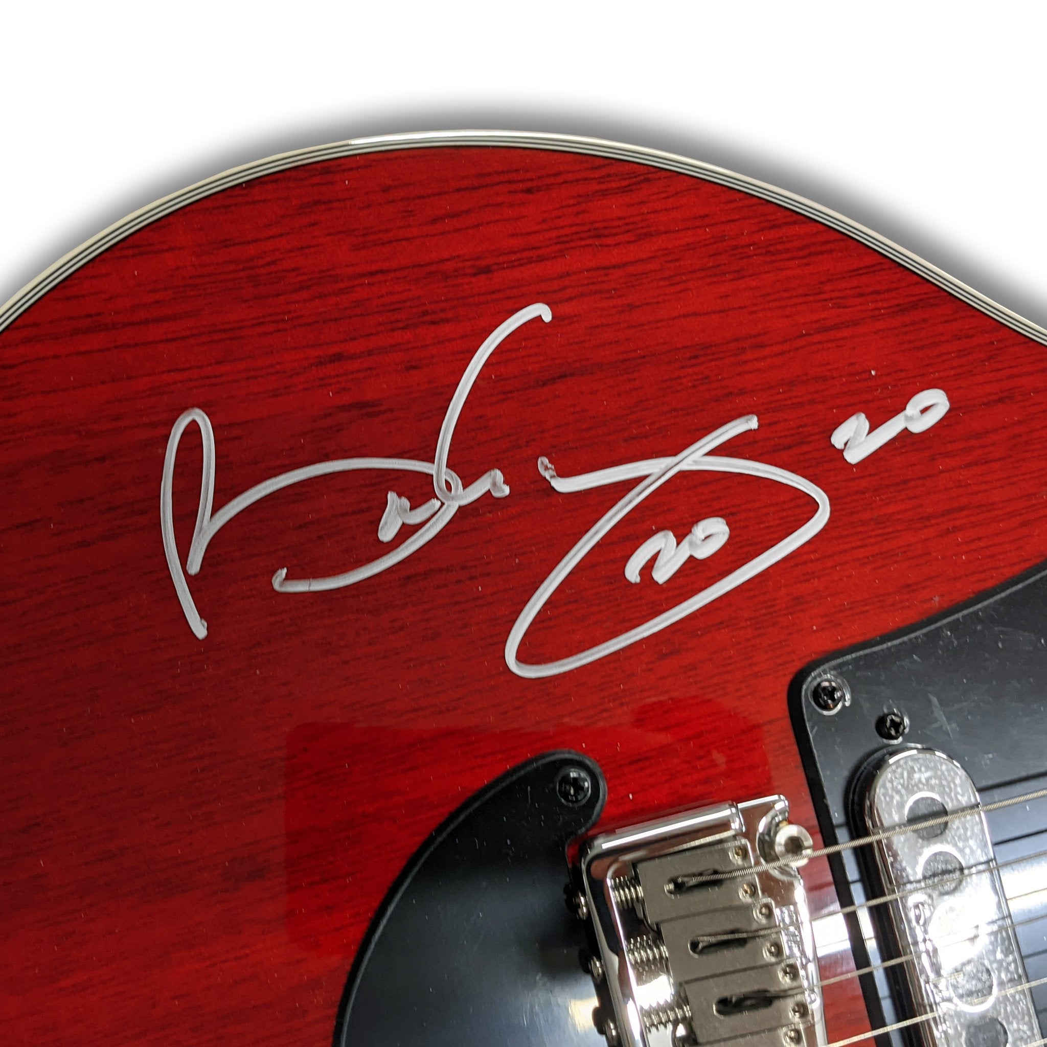 Brian May Queen Signed Replica RED SPECIAL Autographed Guitar