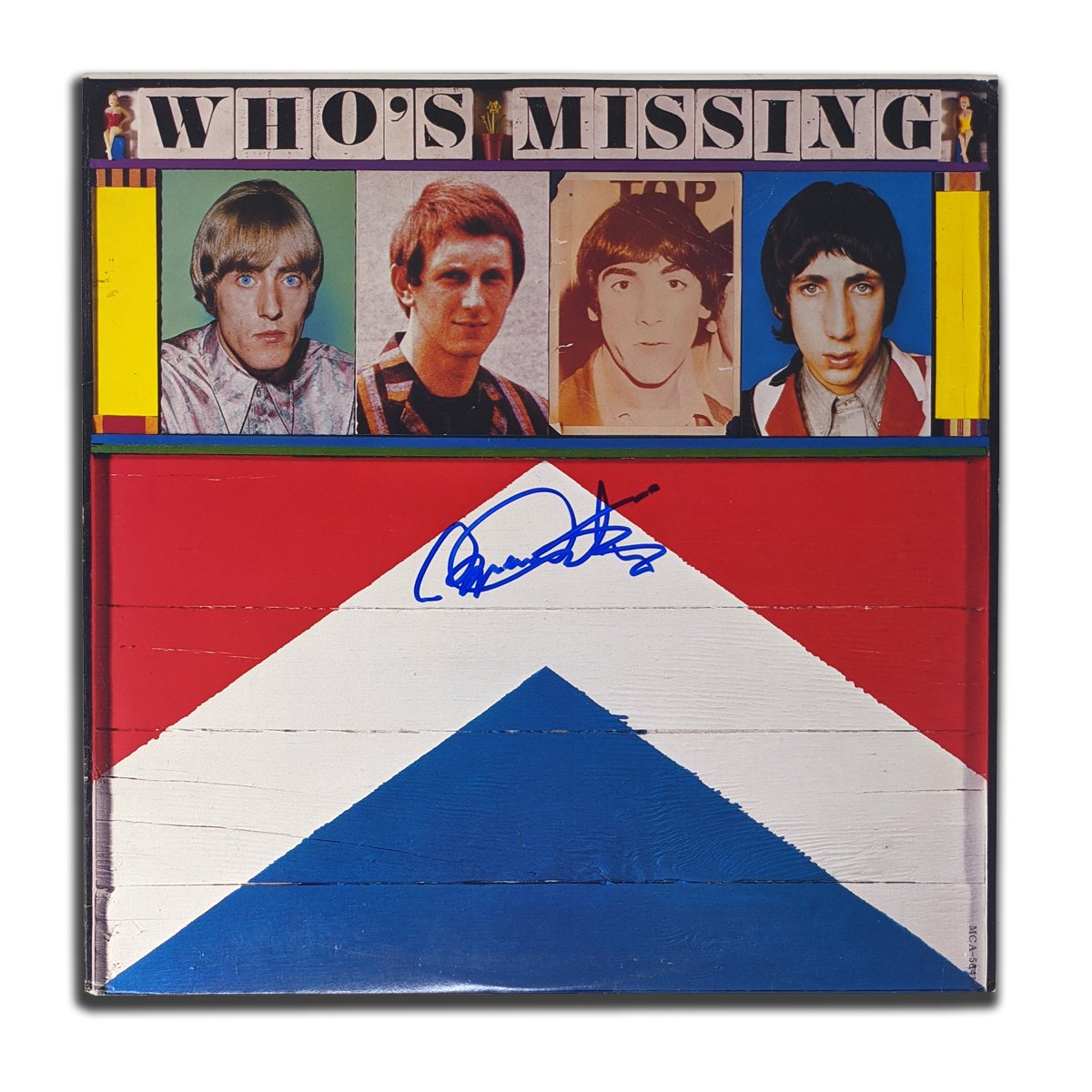 Roger Daltrey Signed The Who WHO'S MISSING Autographed Vinyl Album LP JSA COA